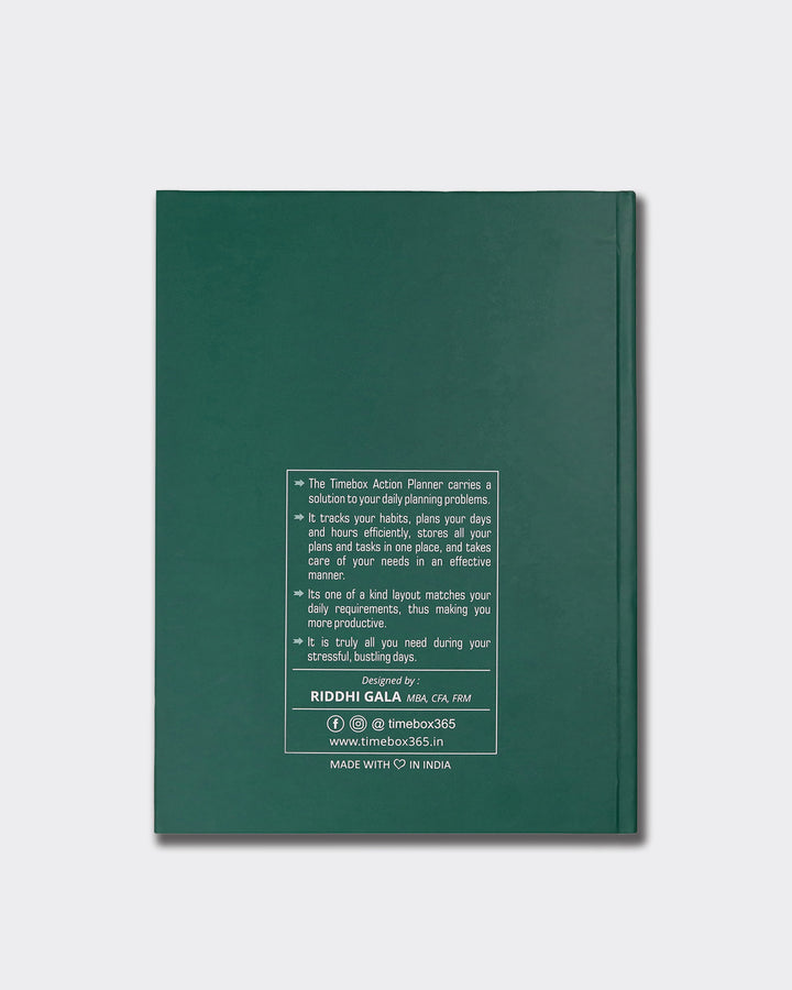 Undated 2026 Action Planner With Productivity Kit