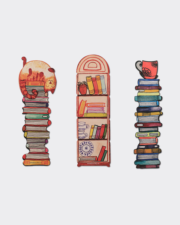 Whimsy Bookworm bookmarks