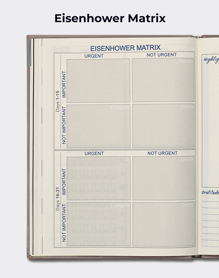 Undated 2026 Game Changer Planner With Productivity Kit